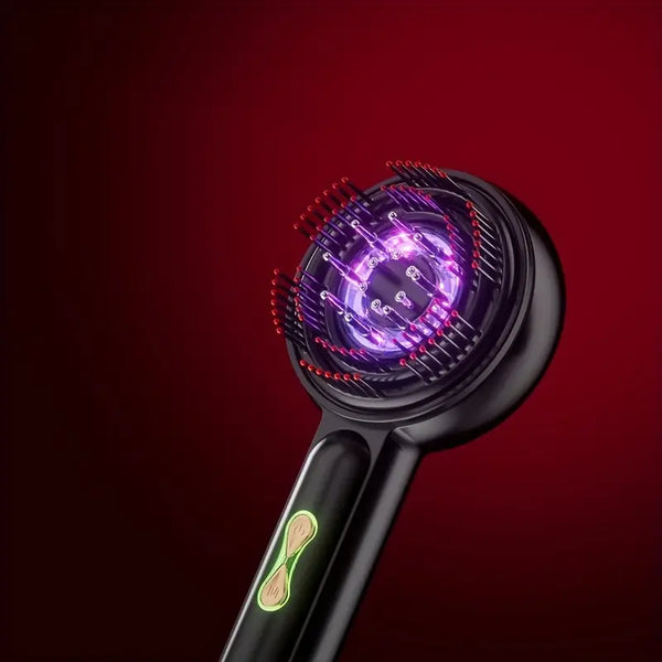 Rechargeable Electric Scalp Massager with Vibrating Massage and Essential Oil Dispenser