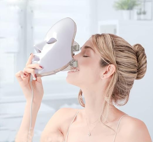 LED Facial Mask Skin Rejuvenation Face Care Treatment Beauty Anti Acne Therapy Whitening Skin Machine