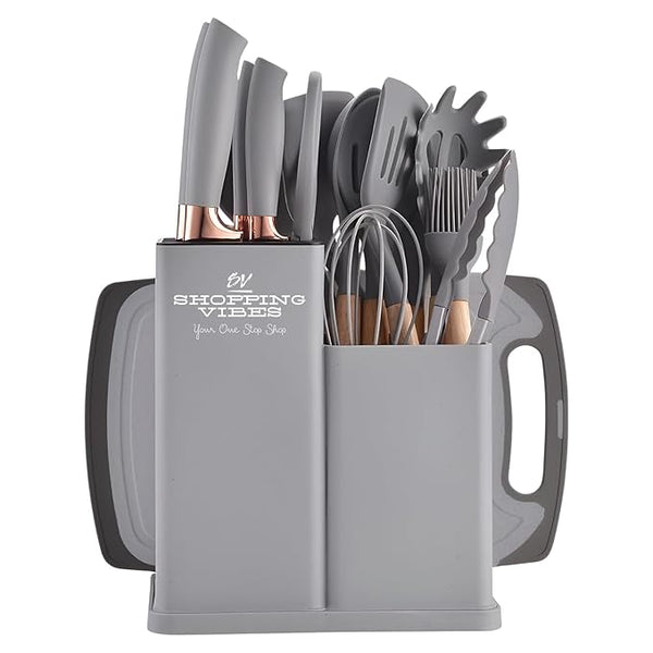 Premium 19pcs Kitchen Utensils Set: